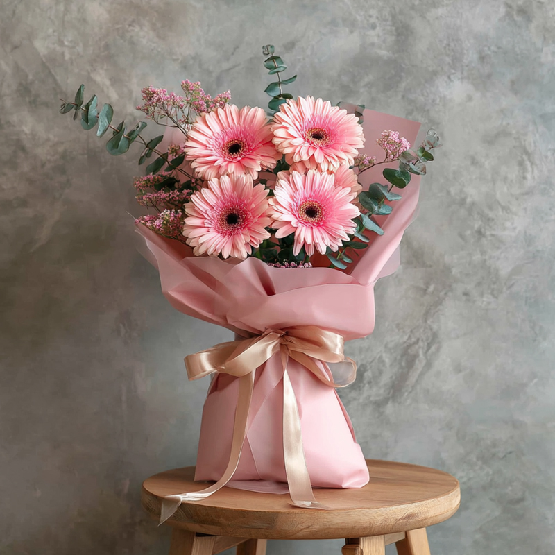 How to write the copy for the opening flower basket when Golden was renovated?